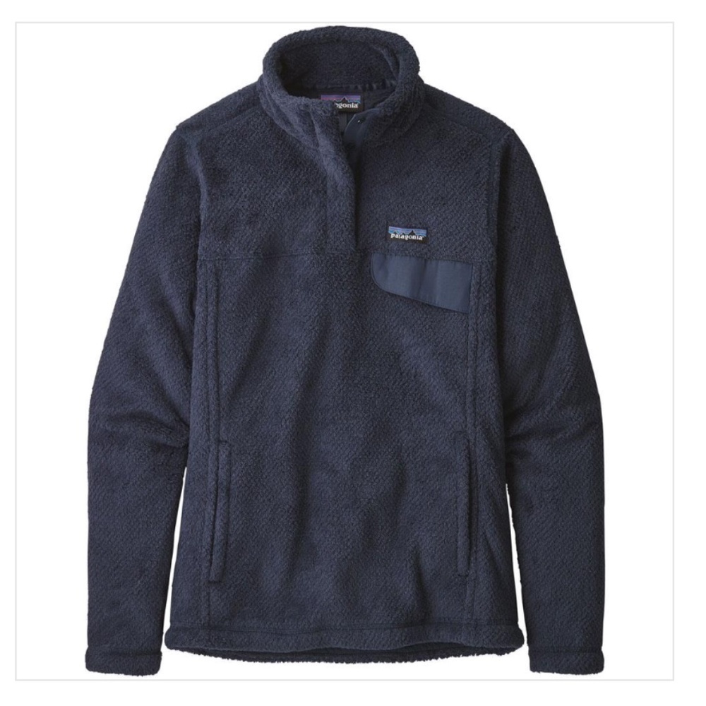 Patagonia Re Tool Snap T Fleece Pullover Jacket Blue Size XS Sweater Sweatshirt